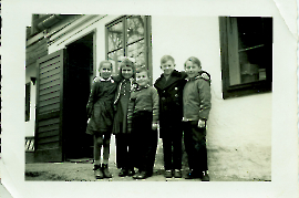 1957 R. Samek, Sissi Unger, L. Samek, Walter Simon, Willi Grösser 74WS
