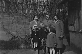 1960er v.lh. Fr. Hareter, Fr. Fischer,Fr. Rohatschek, v.Ch.Hareter, E.Stelzer, Ch. Fischer 7FR