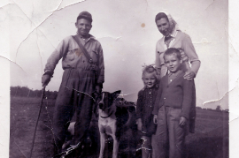 1965 Kuhhüter Andreas Pingitzer (Pinscherl)  Martha,  Elisabeth, Martin Ettl 7HILI