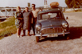 1960er mitte M. Dürr. Rollfähre Deutsch Altenburg 87RW