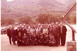 1960er Ausflug M.Pamer, J.Hafner, J.Zechmeister, P.Meixner, M.Pschaiden, M.Bauhofer, P.Toth, M.Meixner, M.Pamer, E.Zechmeister, Th. Meiner, M.Roth, E.Pamer, A.Pamer, 8ZJ