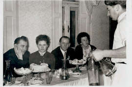 1960er J. Thell (Sepp), R. Bauhofer, P. Dürr, Herta Ebner, A. Ebner 92M