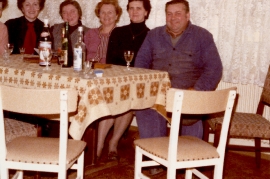 1980 v.l. M. Falb, I. Zapfl (Meixner), ?, E. Meixner, P. Schmitzhofer 127ML