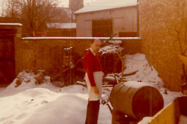 1987 J. Thell besorgt Öl fürs Heizen 47NIT