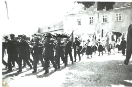 1938 Volkstanzgruppe Zurndorf in Innsbruck 148BA
