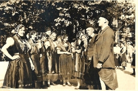 1935 Volkstanzgruppe Zurndorf in Innsbruck 151BA