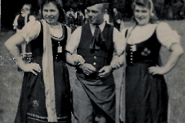 1950er Volkstänzer Zurndorf 85ZWE